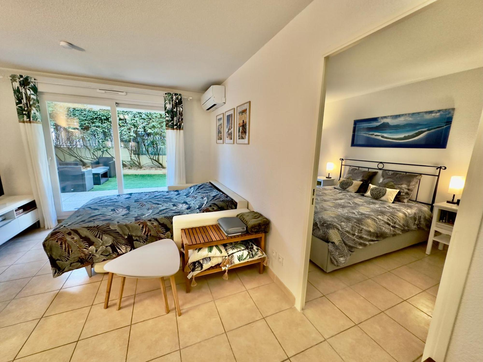 Regent Cote D'Azur Air-Conditioned, Pool, Garden & Parking 빌뇌브루베 외부 사진